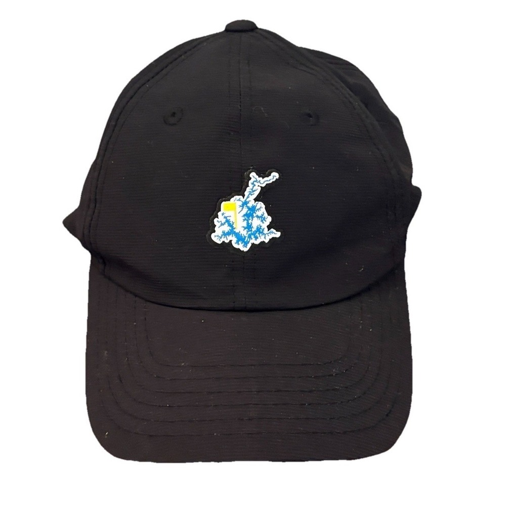 American Needle Kids Black Golf Hat‎ Lake Map Patch Snapback B-DKA 1030-DA21-087